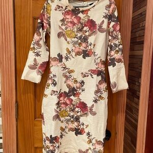 Zara .Floral Print Women's Dress